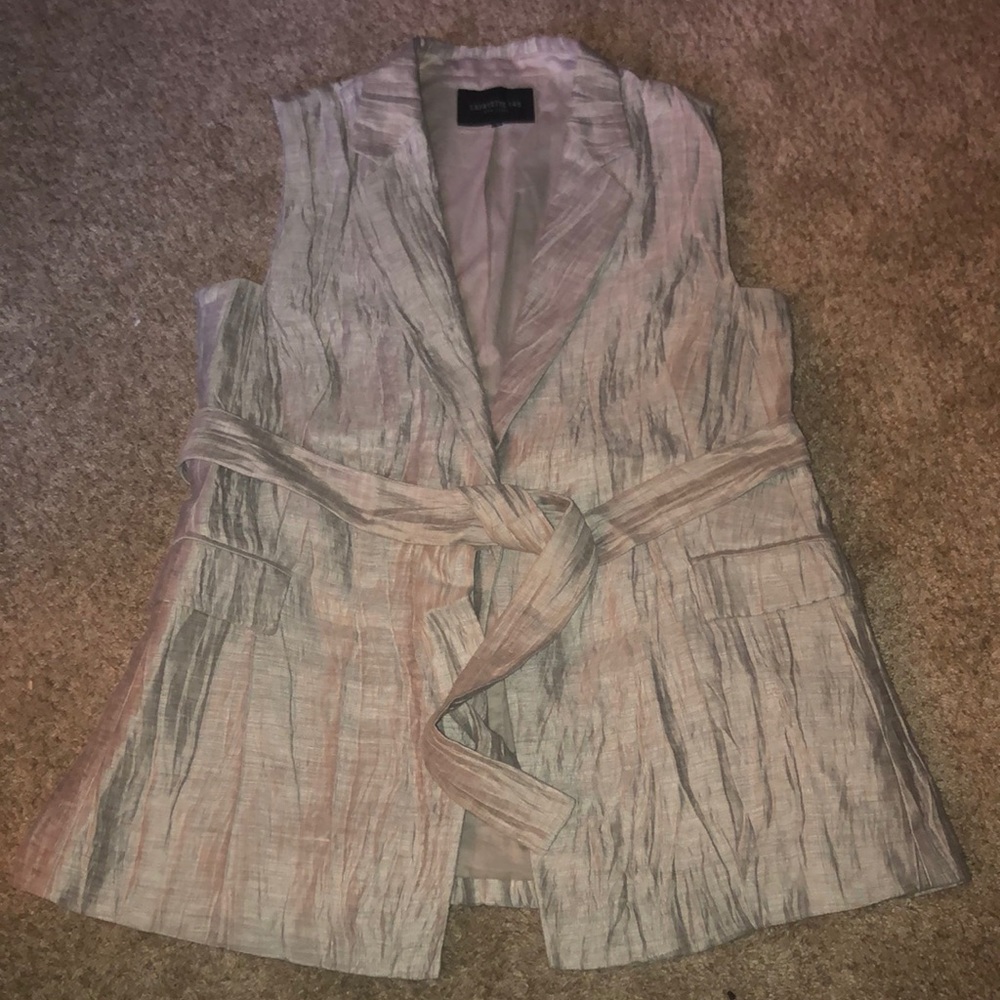 Double breasted vest